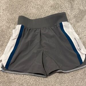 Abercrombie Kids Gray and White Shorts